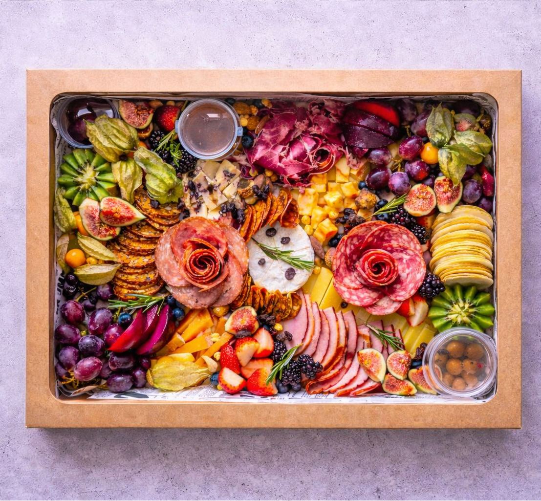 Premium Cheese & Charcuterie Platters