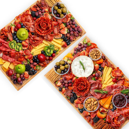 Deluxe Grazing Boards (20–24 pax) (2 Full-Sized Grazing Boards)