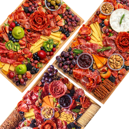 Deluxe Grazing Boards (30–36 pax)  (3 Full-Sized Grazing Boards)